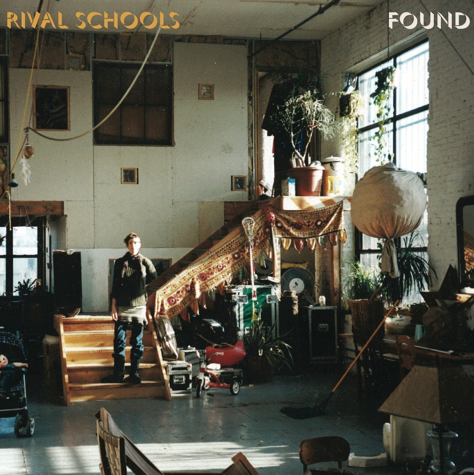 Rival Schools: Found: Olive Green & Cream Vinyl - Steadfast Records