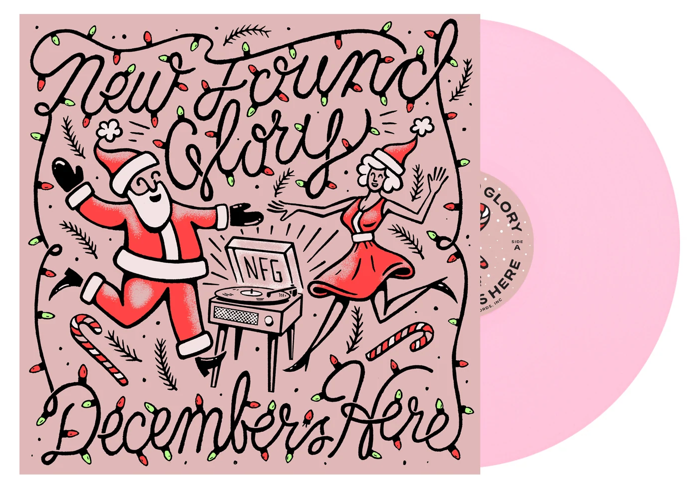 New Found Glory: December's Here: Light Pink Vinyl