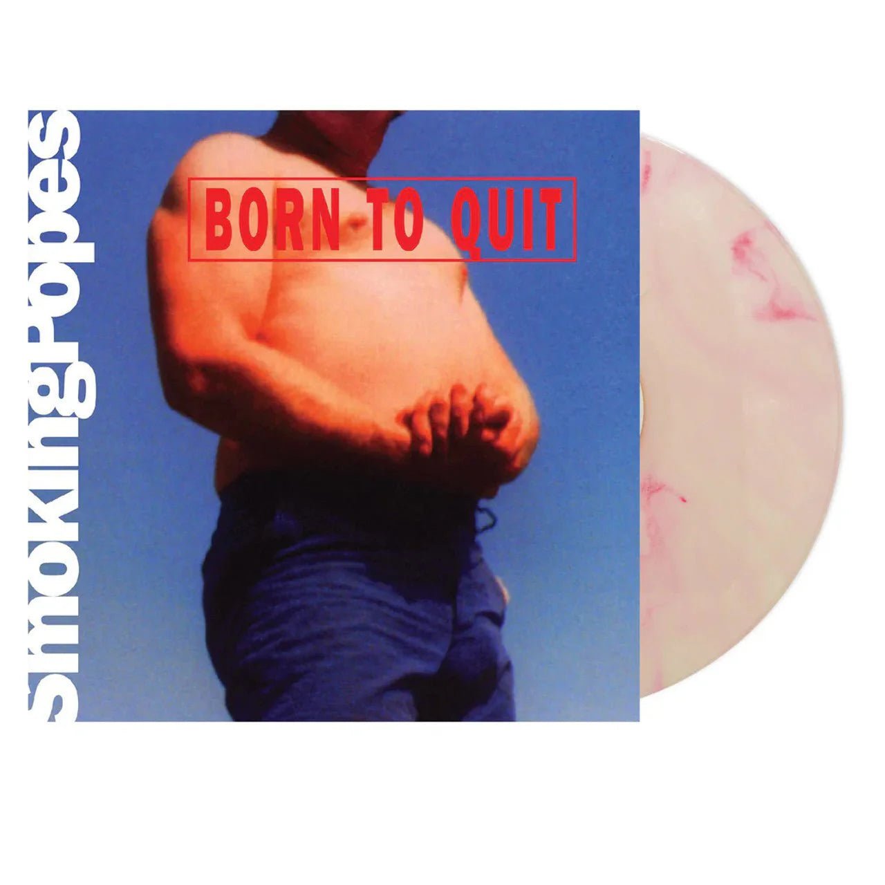 Smoking Popes: Born To Quit: Pink and White Sunburn Vinyl - Steadfast Records