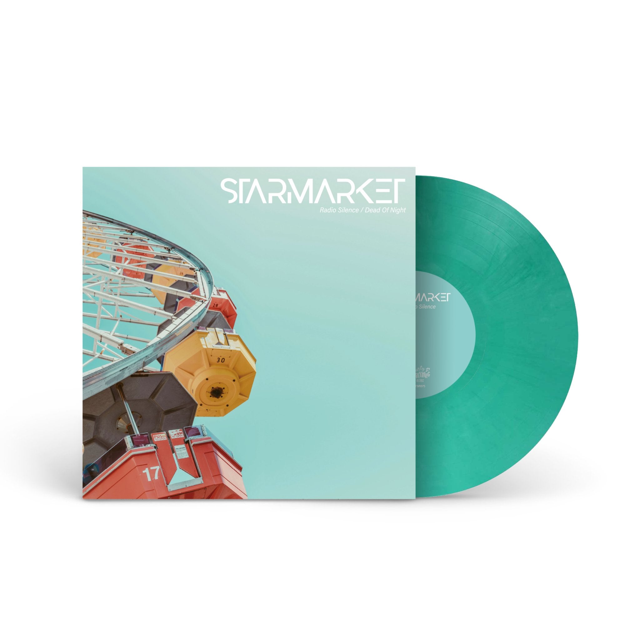 Starmarket: Radio Silence / Dead Of Night: Turquoise 7" Vinyl (Import) - Steadfast Records