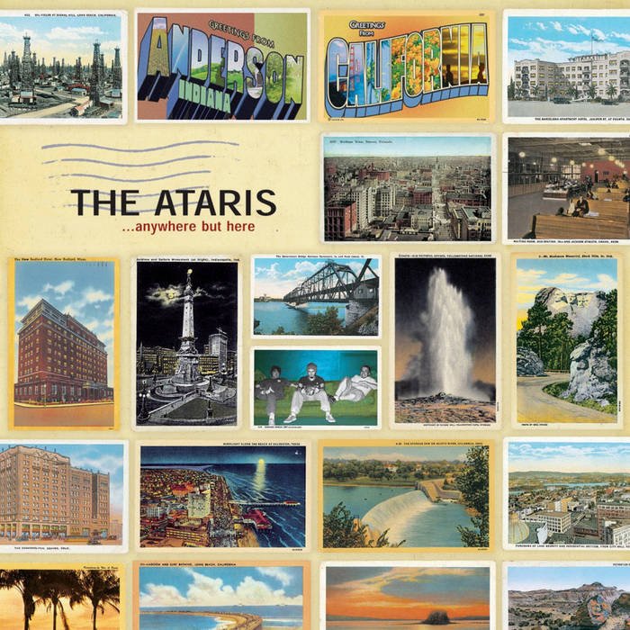 The Ataris: Anywhere But Here: Red and White Vinyl LP - Steadfast Records