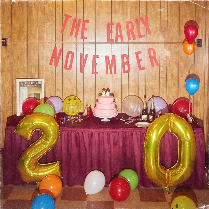 The Early November: Twenty: Baby Pink & White Pinwheel Vinyl LP - Steadfast Records