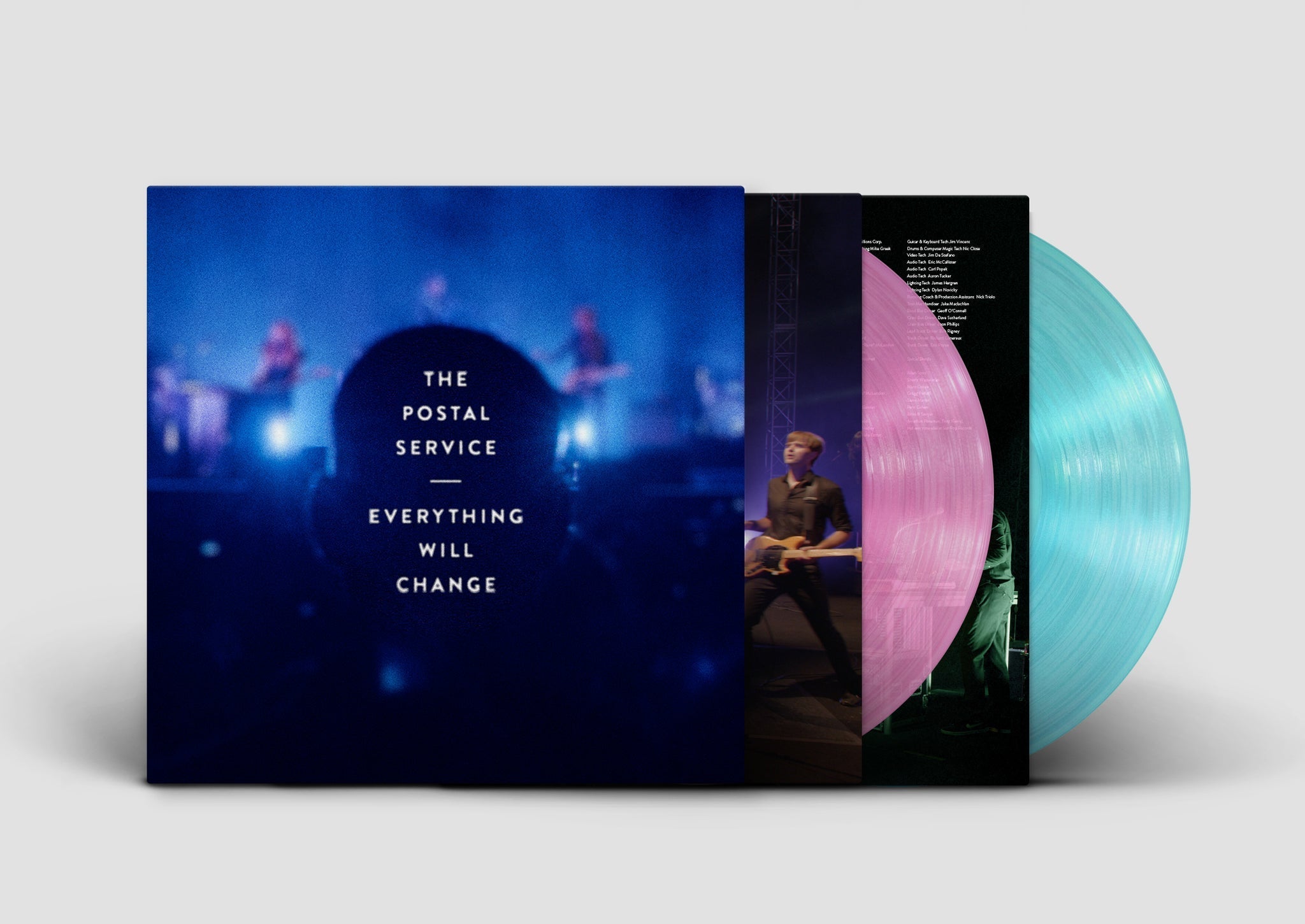 The Postal Service: Everything Will Change: 2xLP: Loser Edition/First Pressing/Color Vinyl - Steadfast Records