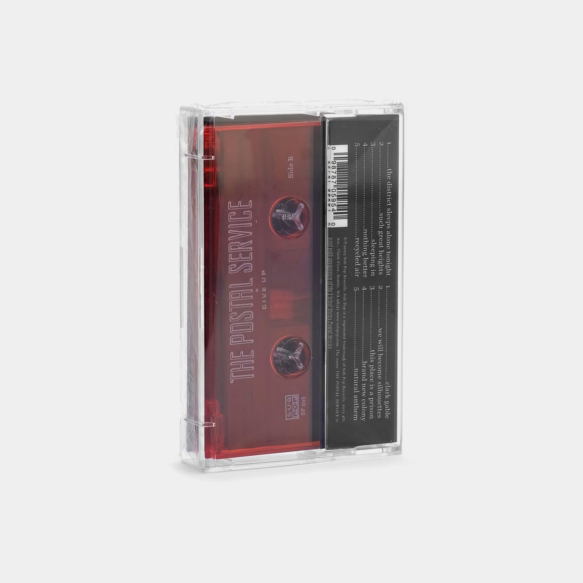 The Postal Service: Give Up: Red Shell Cassette - Steadfast Records