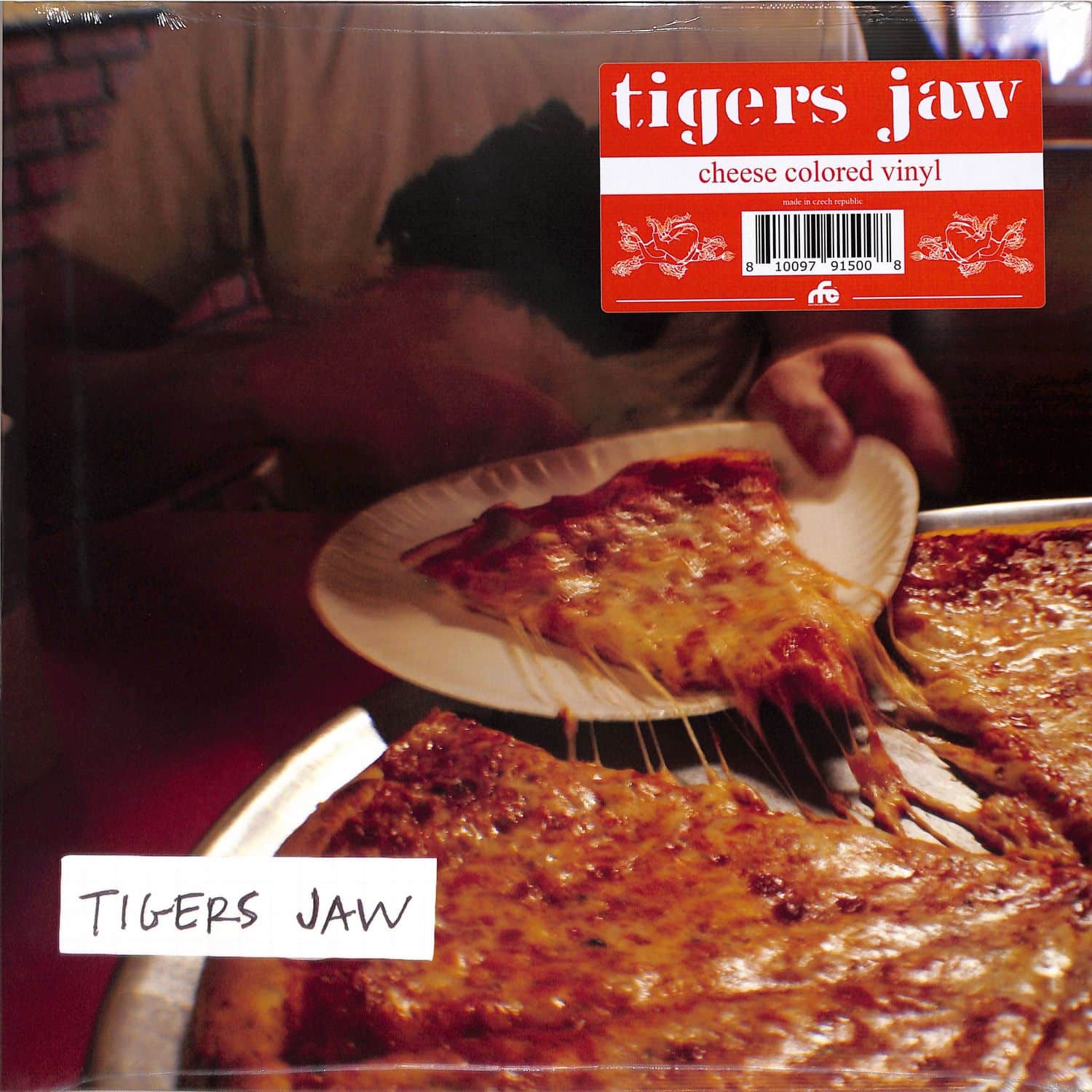 Tigers Jaw: Self - Titled: Cheese Colored Vinyl - Steadfast Records