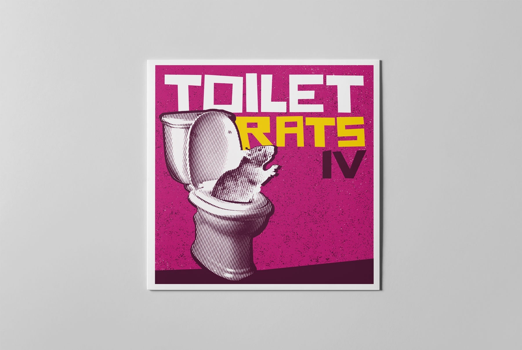 Toilet Rats: Toilet Rats IV Deluxe Edition: Slime Green Eco - Mix Vinyl LP - Steadfast Records