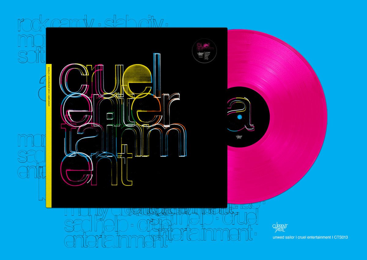 Unwed Sailor: Cruel Entertainment: Neon Pink Vinyl LP - Steadfast Records