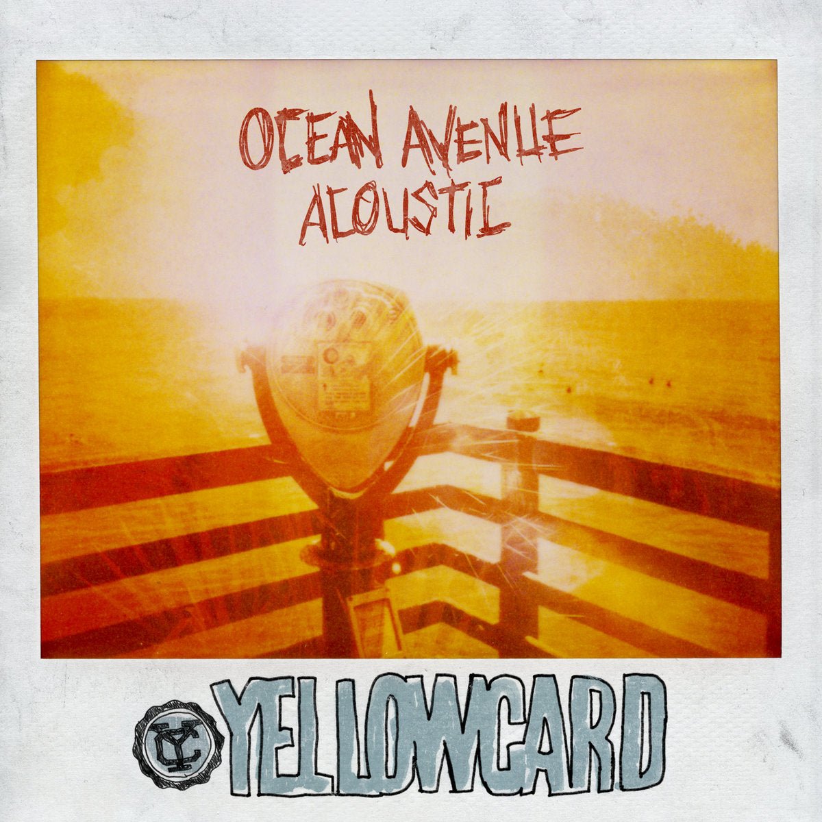 Yellowcard: Ocean Avenue Acoustic: Orange inside Yellow Vinyl LP - Steadfast Records