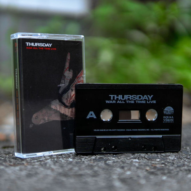 Thursday: War All The Time: Black Shell Cassette