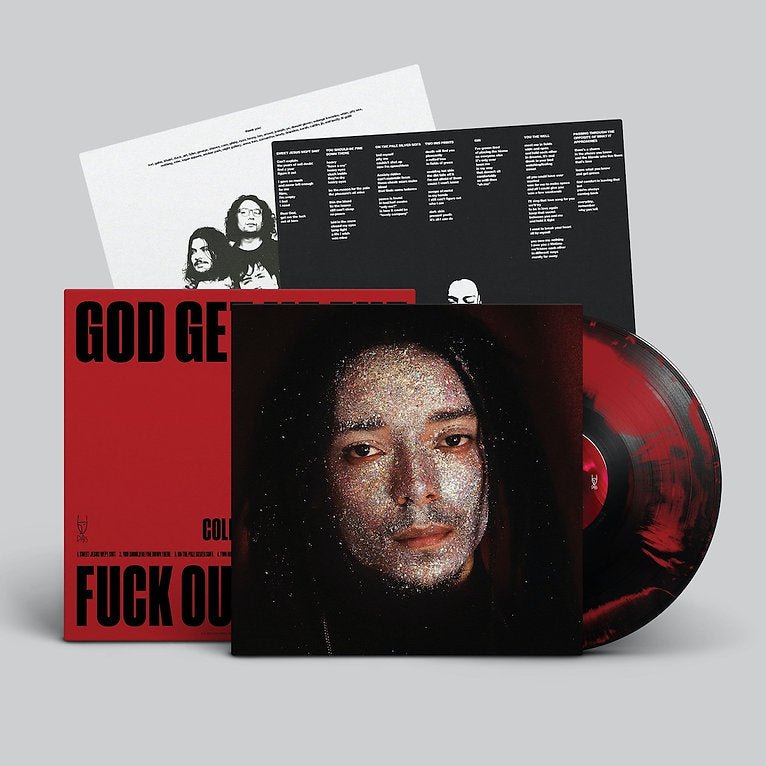 Cold Gawd: God Get Me The Fuck Out Of Here: Red Smash Vinyl - Steadfast Records