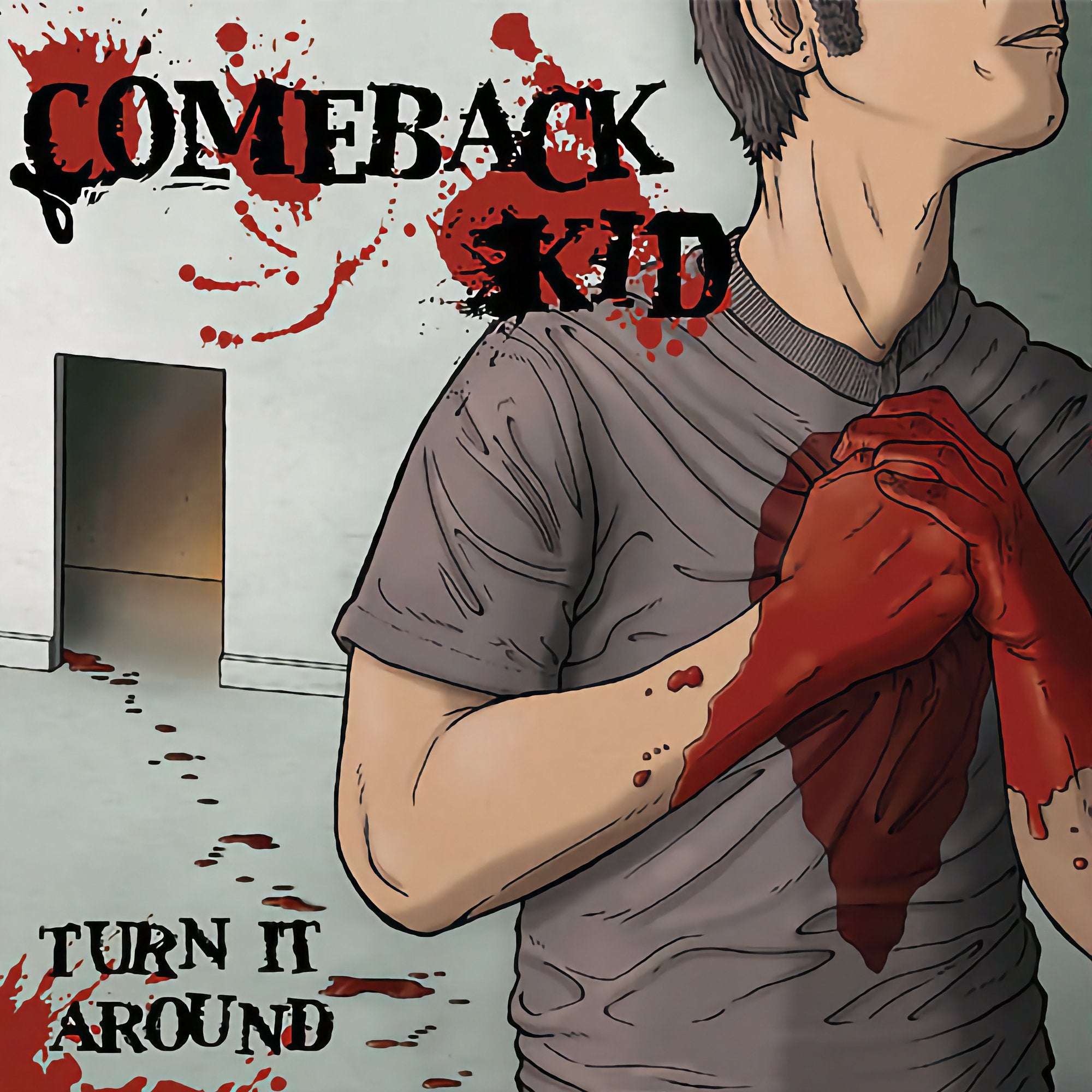 Comeback Kid: Turn it Around: LP - Red/White Vinyl - Steadfast Records