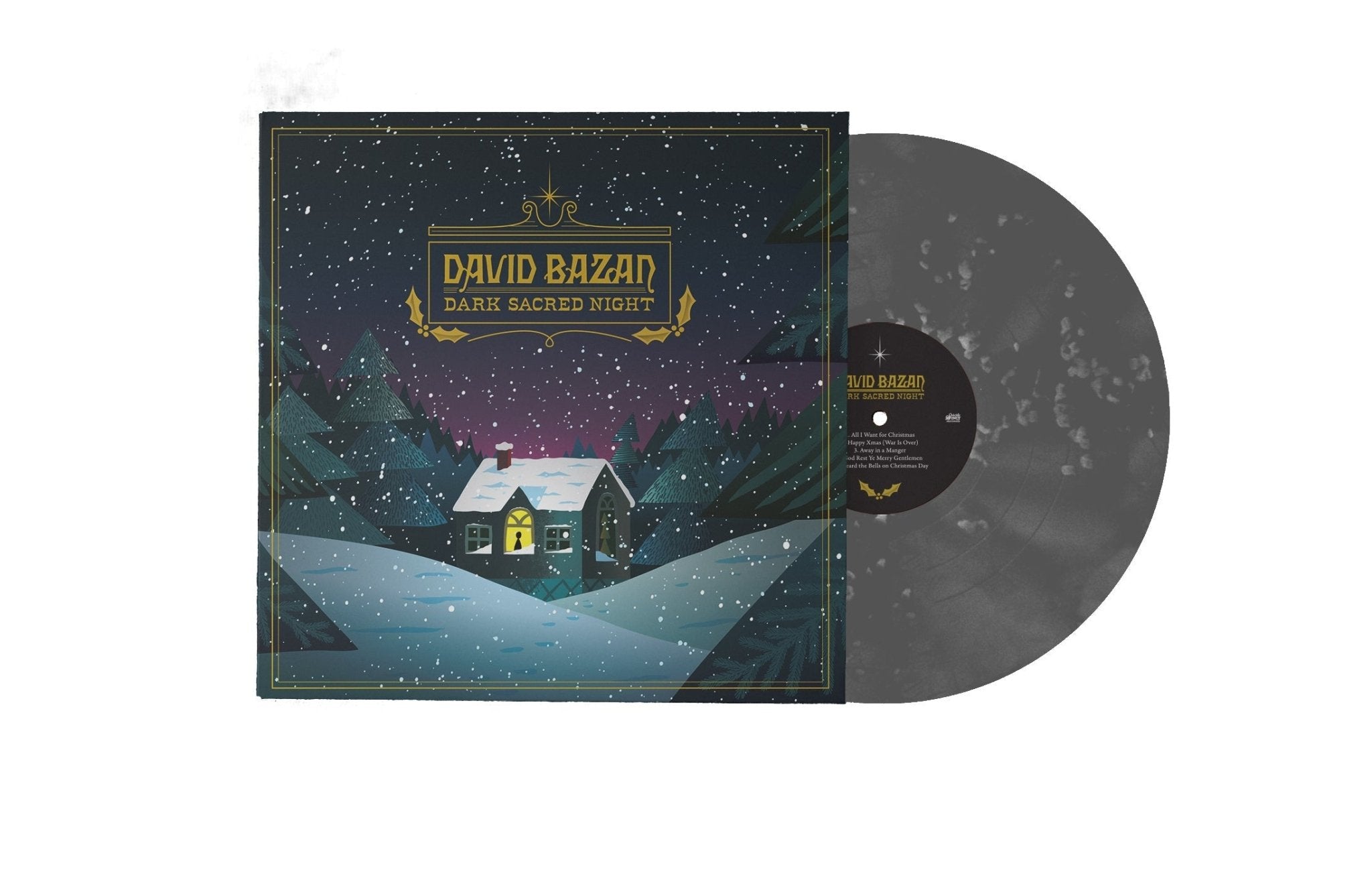 David Bazan: Dark Sacred Night: Grey w/White Snow Vinyl - Steadfast Records