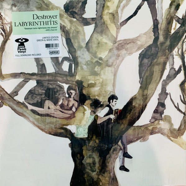 Destroyer: Labyrinthitis: LP - Green/White Swirl Vinyl - Steadfast Records