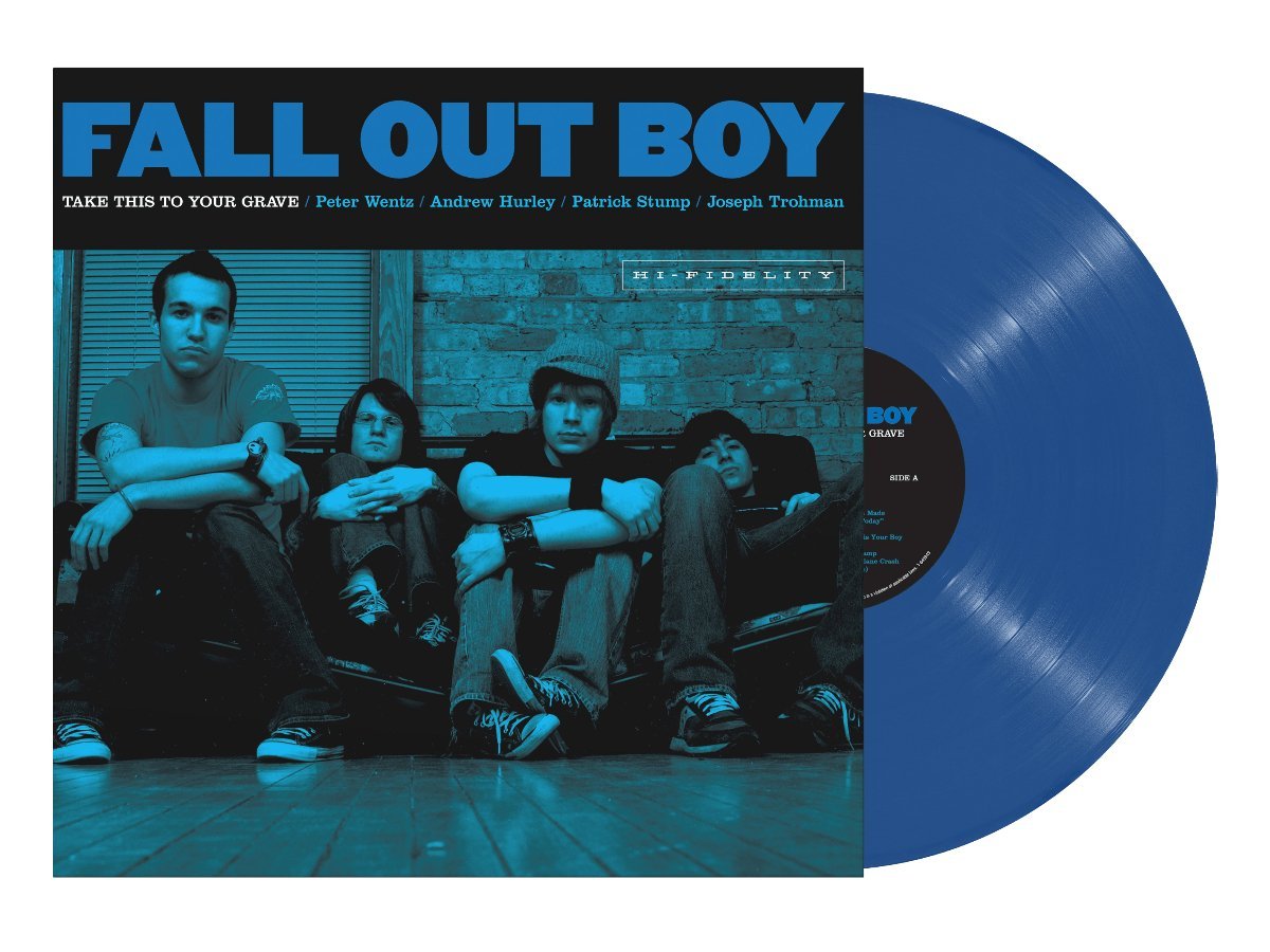 Fall Out Boy: Take This To Your Grave: 20th Anniversary Edition: Blue Jay Vinyl - Steadfast Records