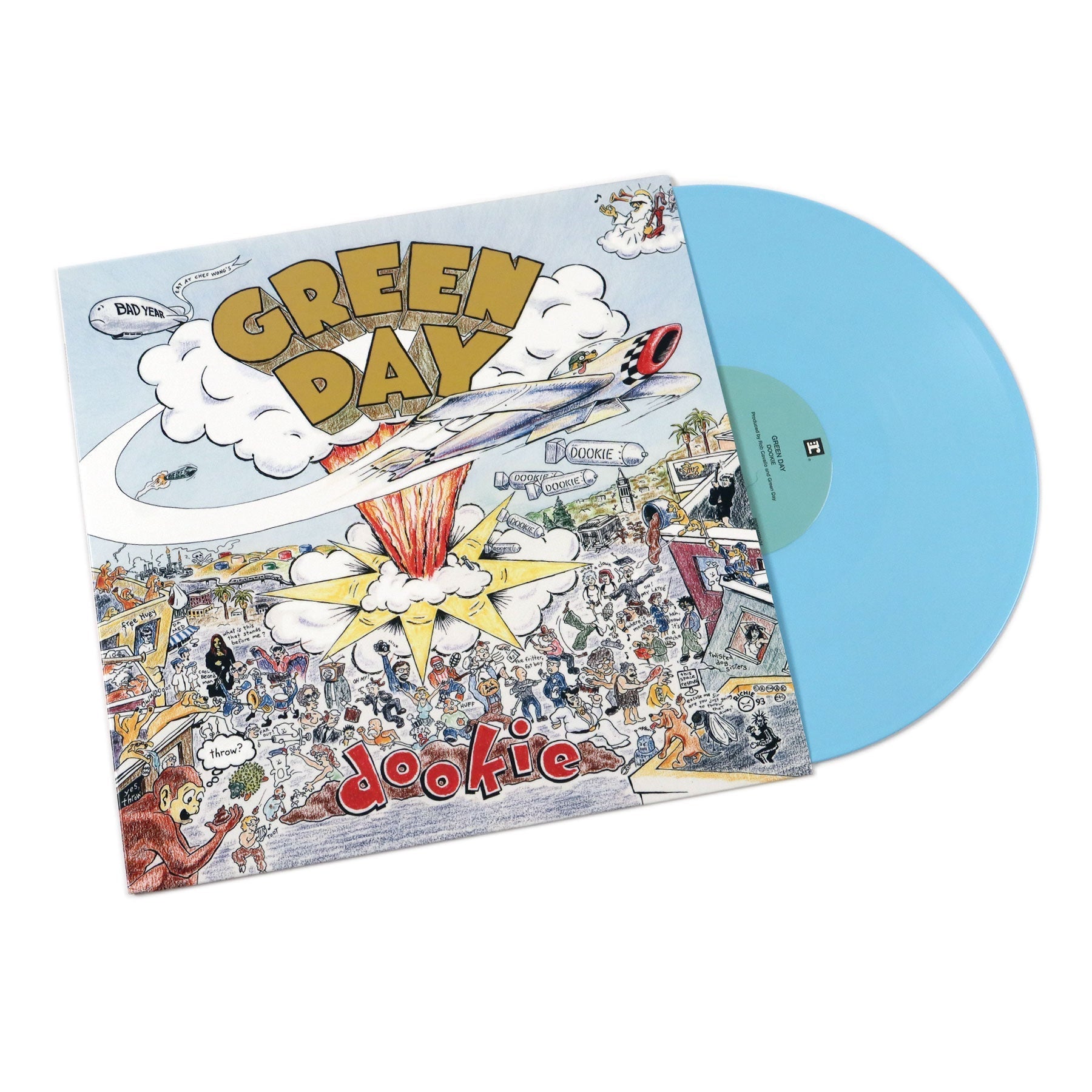 Green Day: Dookie: Baby Blue Vinyl LP - Steadfast Records