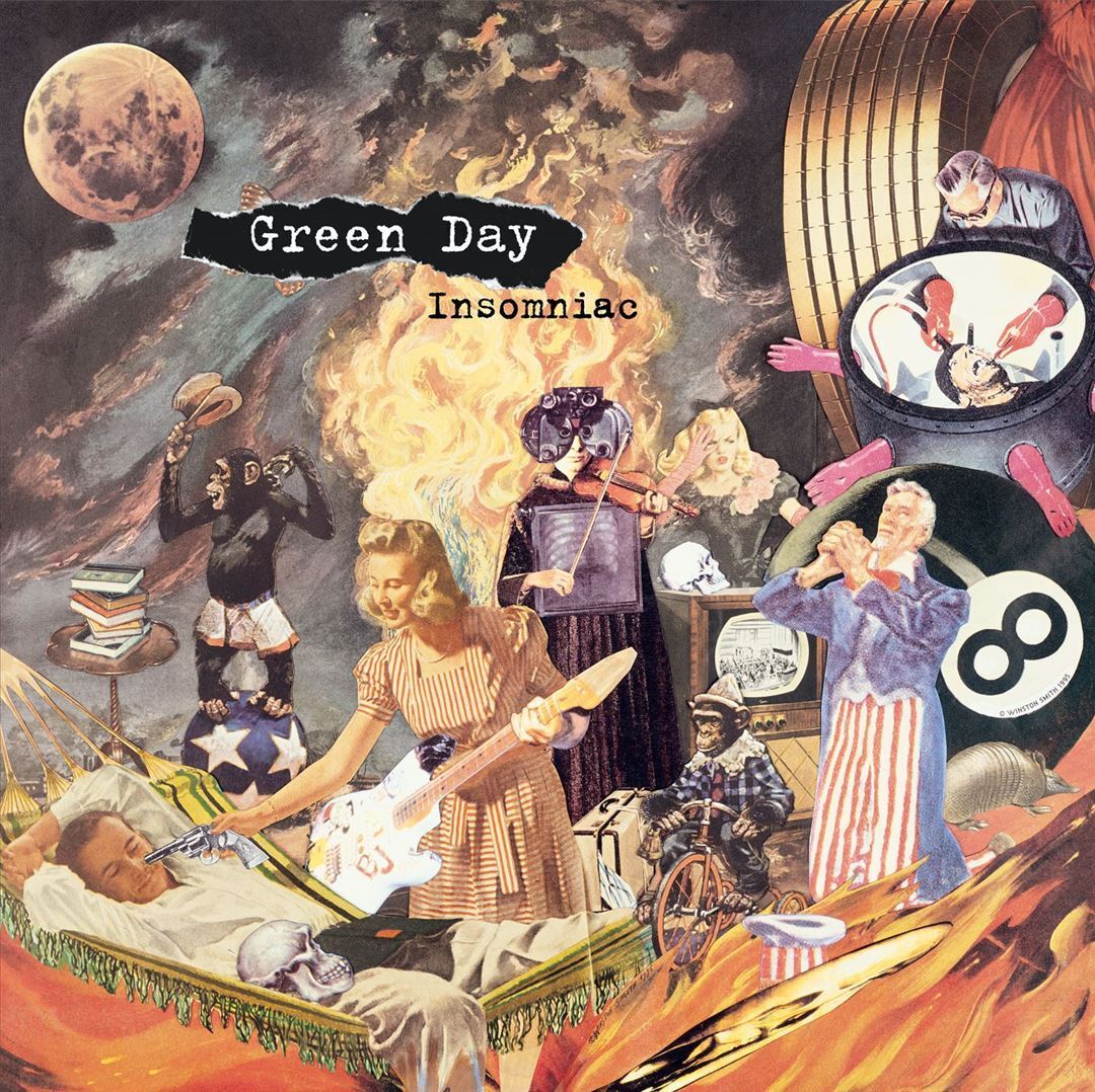 Green Day: Insomniac: Vinyl LP - Steadfast Records