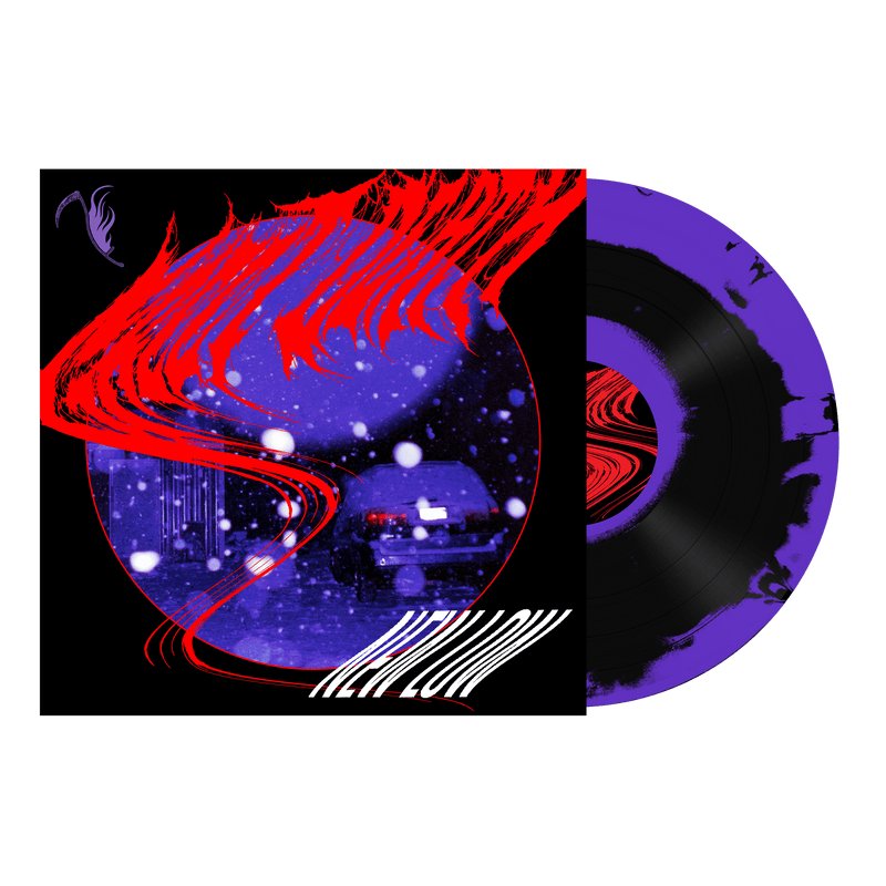 Greet Death: New Low: Purple/Black Mix Vinyl - Steadfast Records