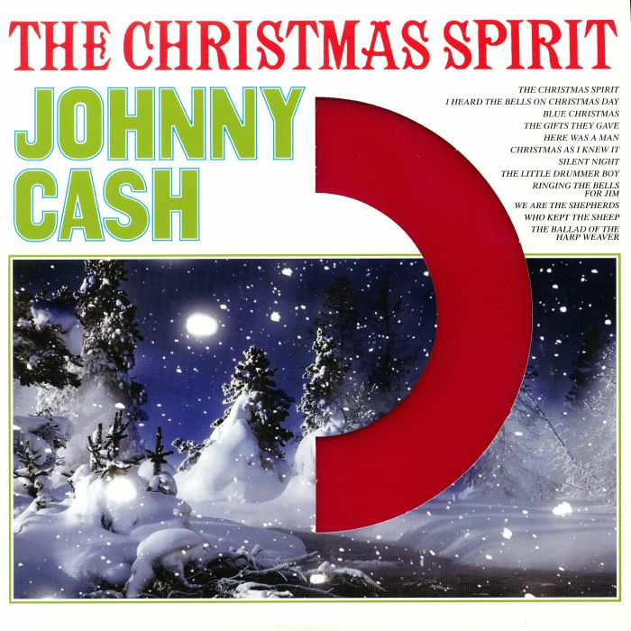 Johnny Cash: The Christmas Spirit: 180g Red Vinyl (Import) - Steadfast Records