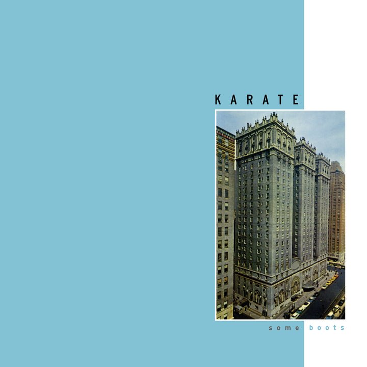 Karate: Some Boots: Light Blue & Gray Split Color Vinyl - Steadfast Records