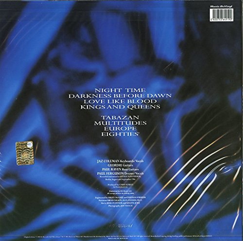 Killing Joke: Night Time: 180g Black Vinyl (Import) - Steadfast Records