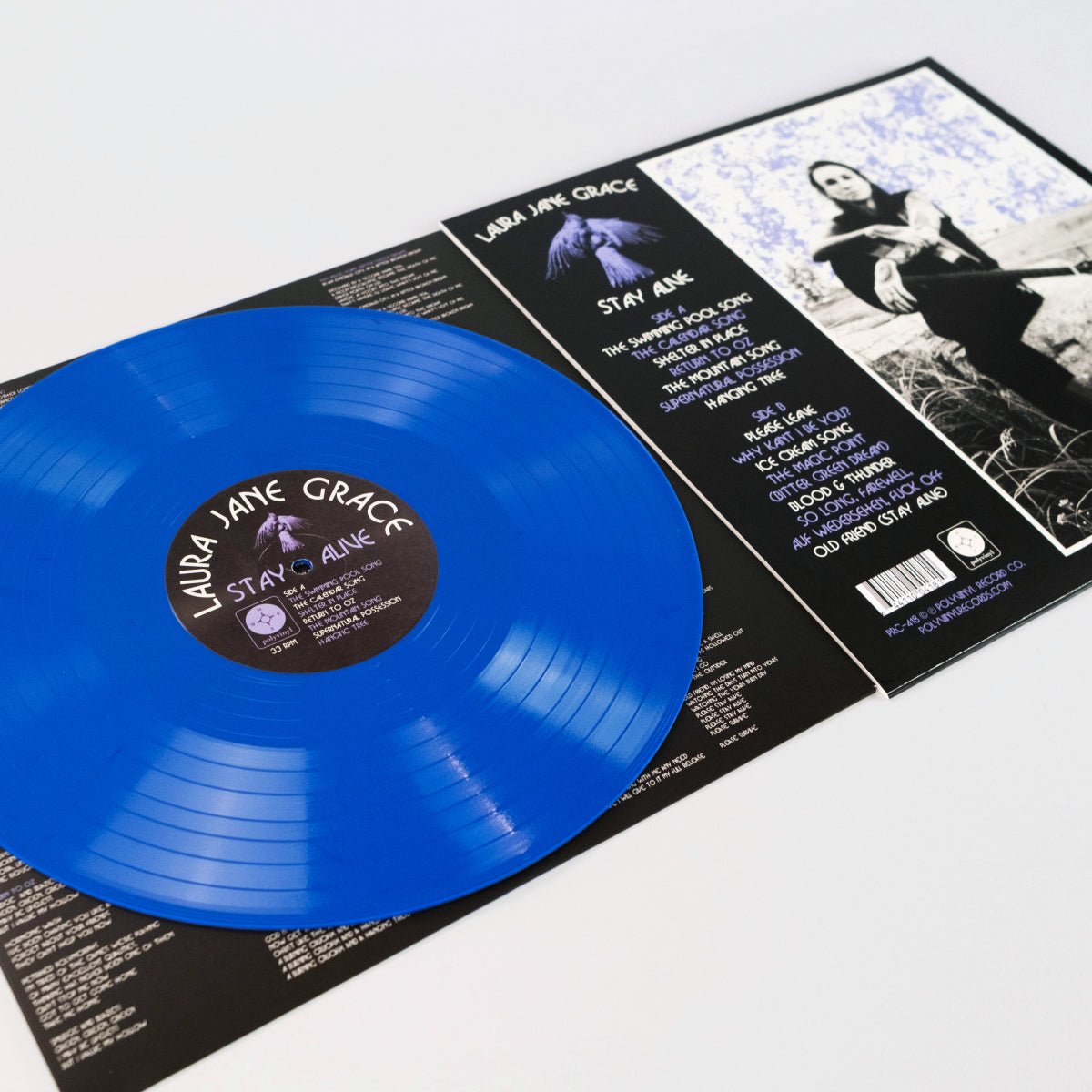 Laura Jane Grace: Stay Alive: Lapis Lazuli Blue Vinyl - Steadfast Records