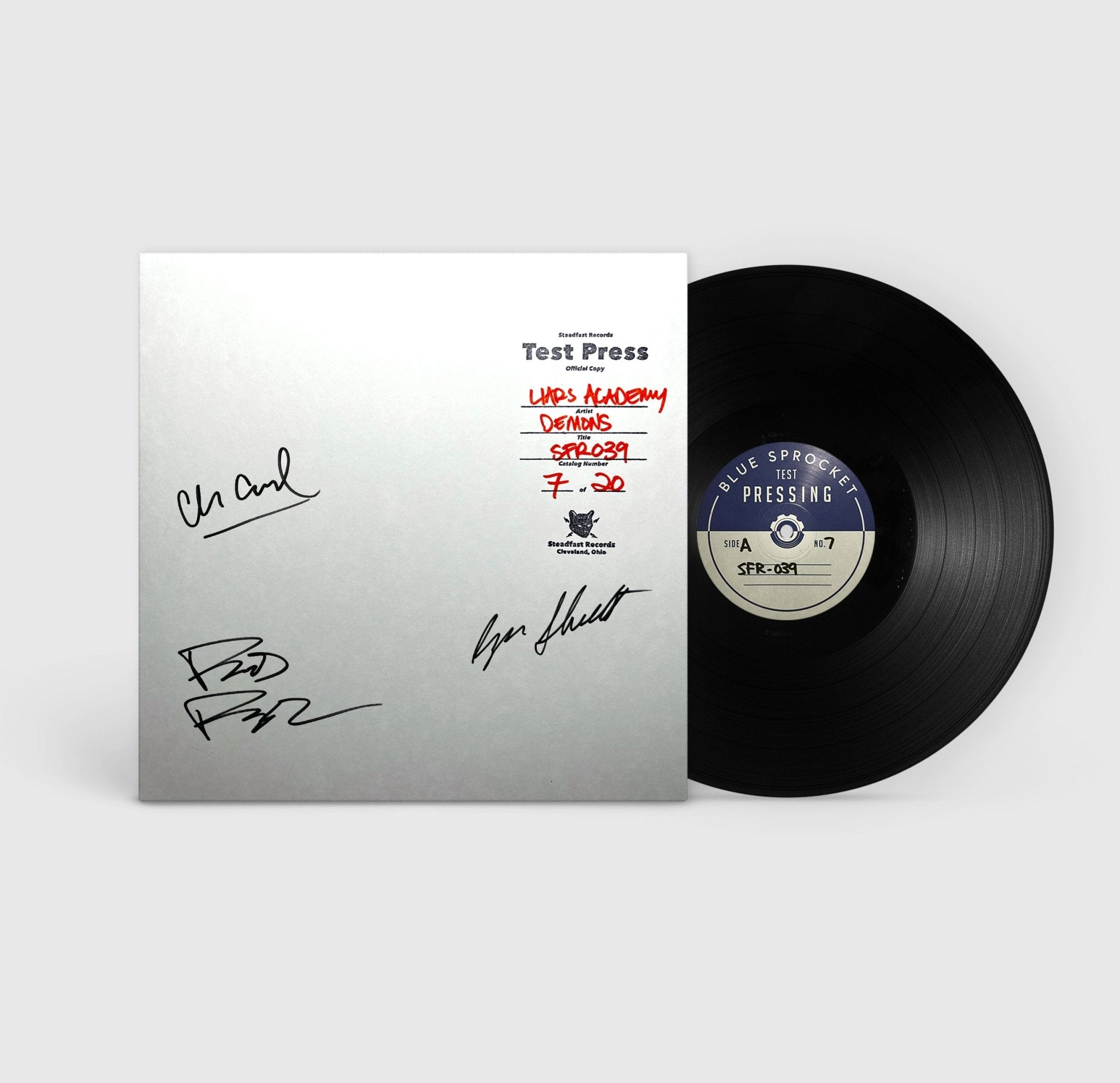 Liars Academy: Demons: Autographed Test Press - Steadfast Records