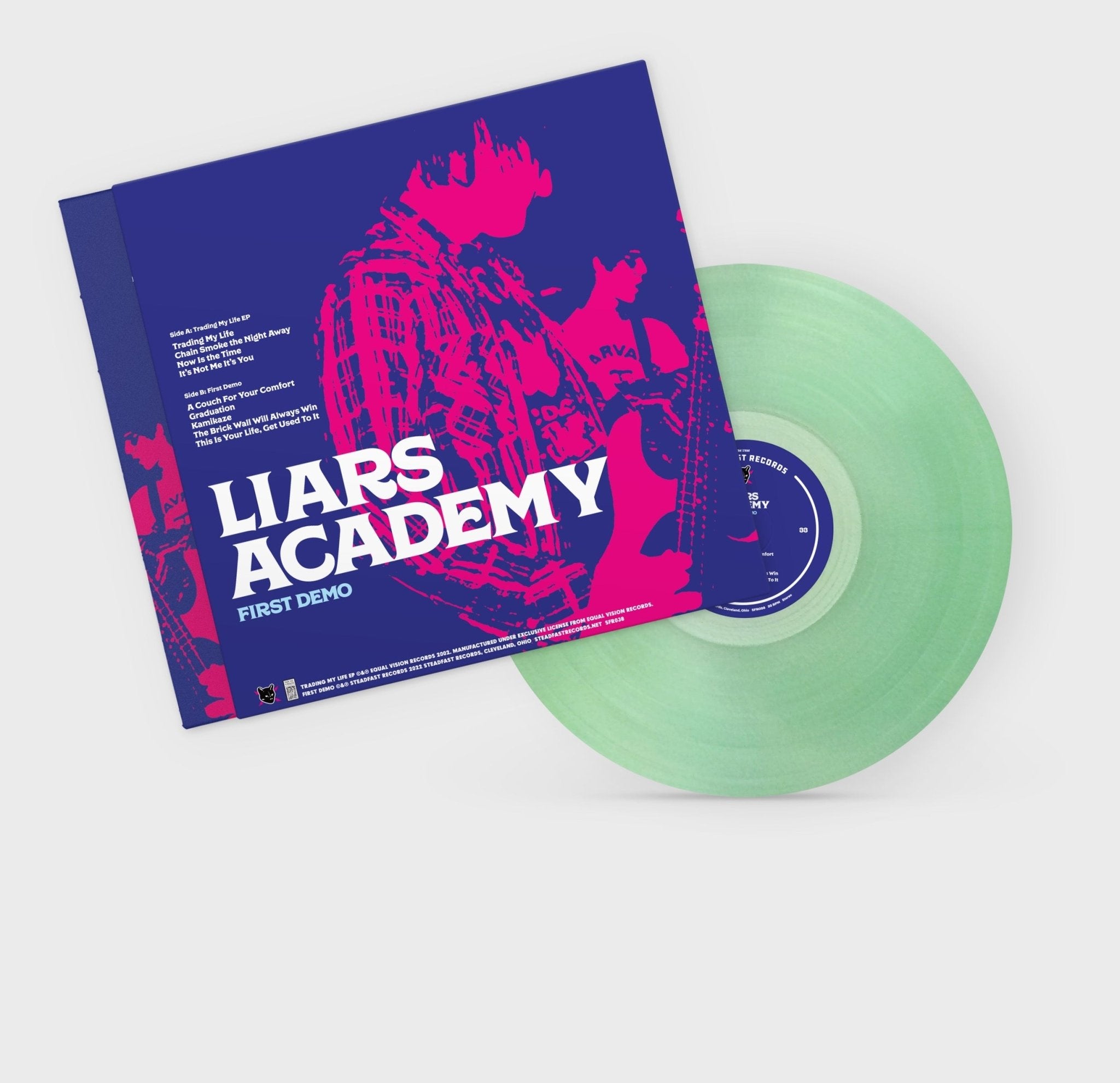 Liars Academy: Trading My Life + Bonus EP: Vinyl - Steadfast Records