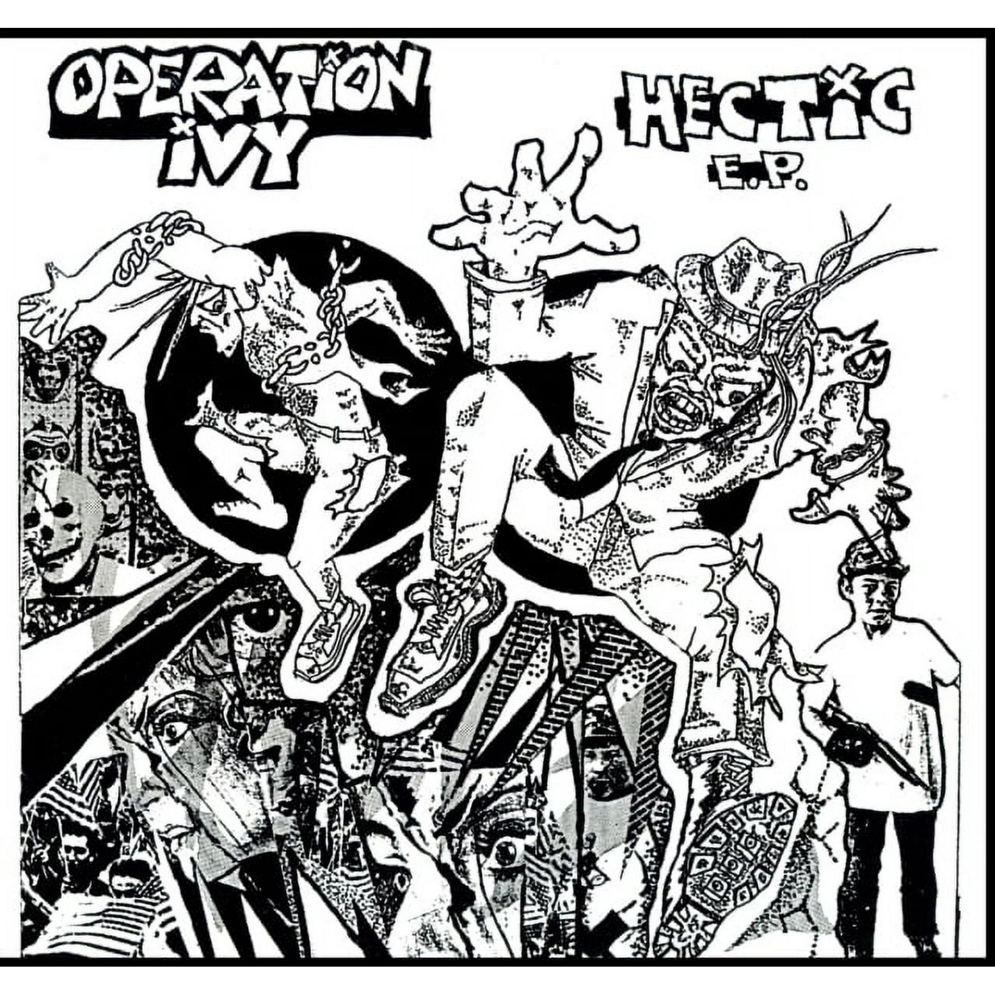 Operation Ivy: Hectic EP: Black Vinyl - Steadfast Records