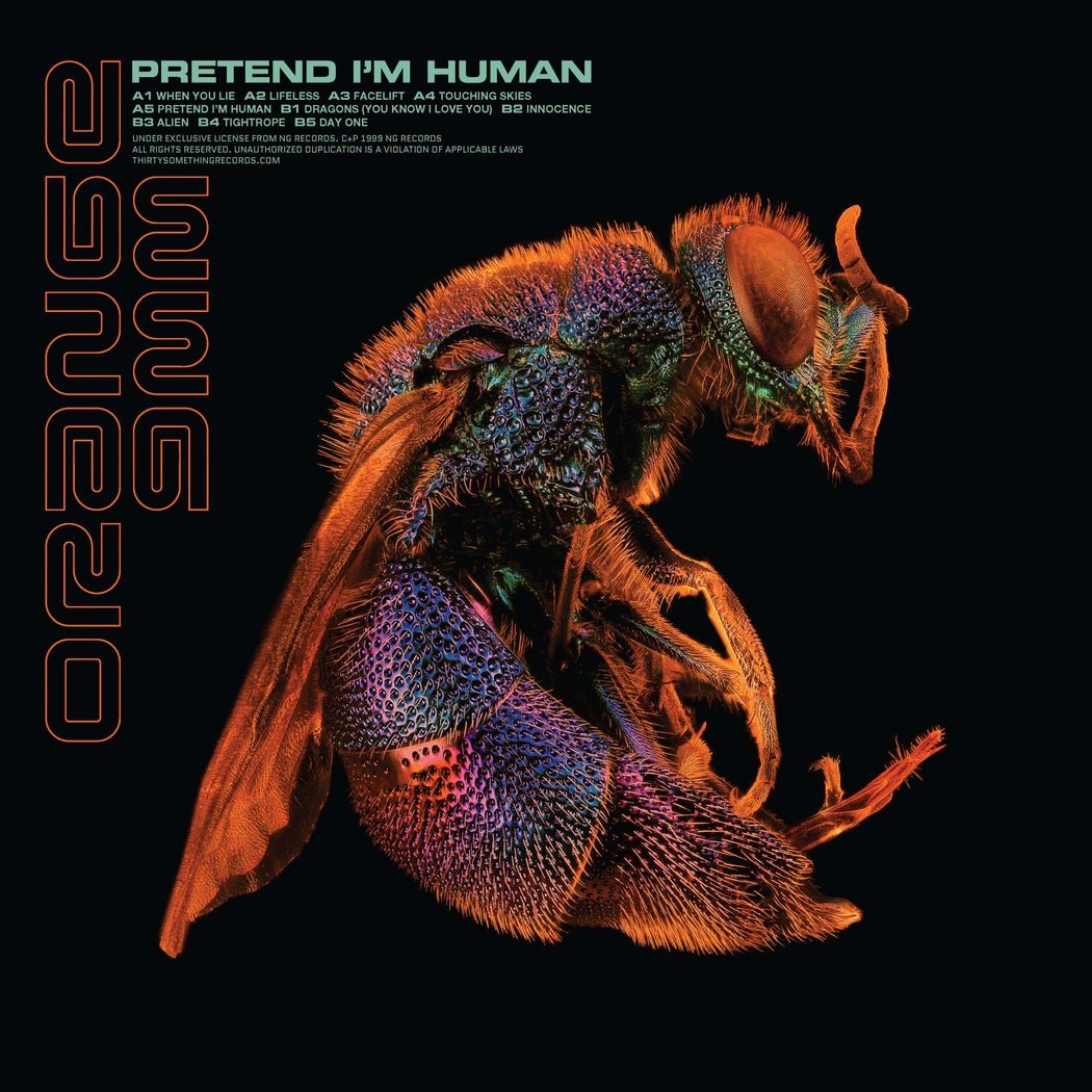 Orange 9mm: Pretend I'm Human: Black Vinyl LP (Import) - Steadfast Records