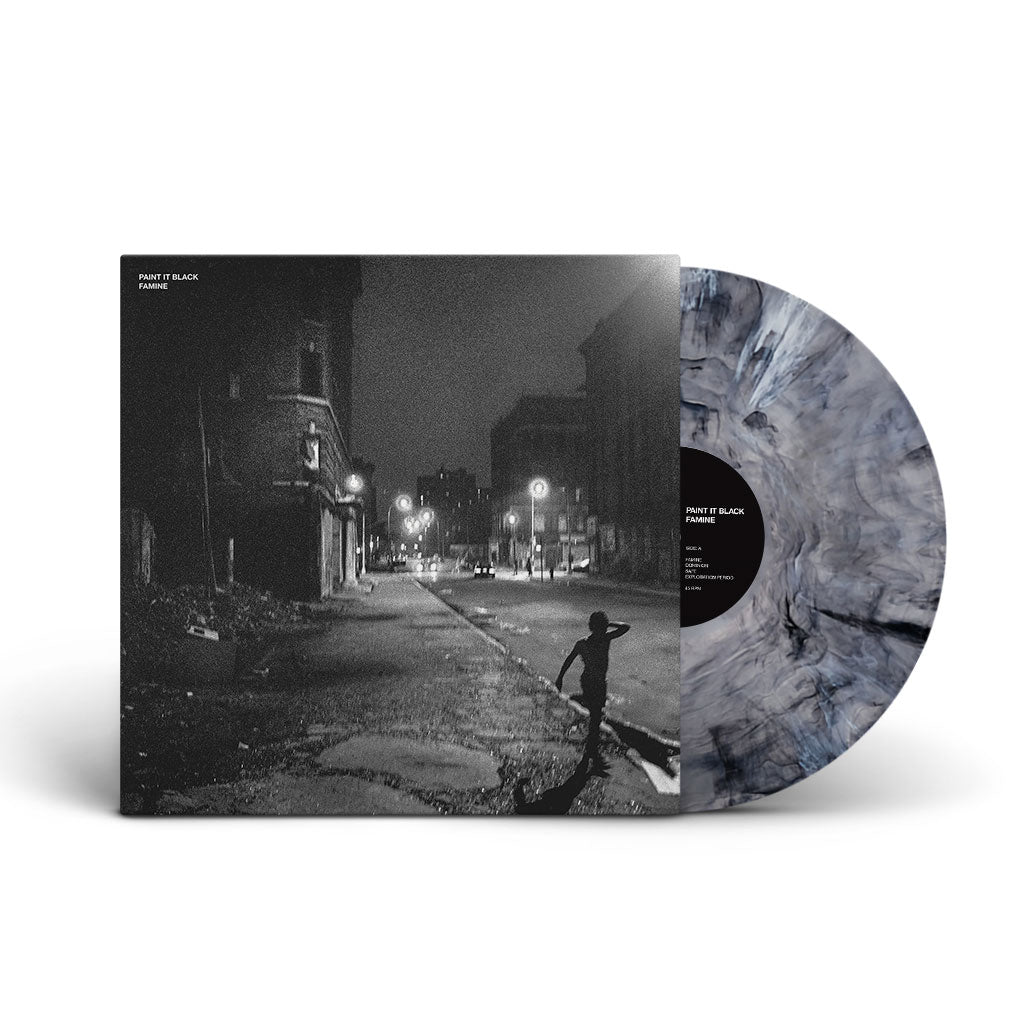 Paint It Black: Famine: Clear w/Black and White Vinyl - Steadfast Records
