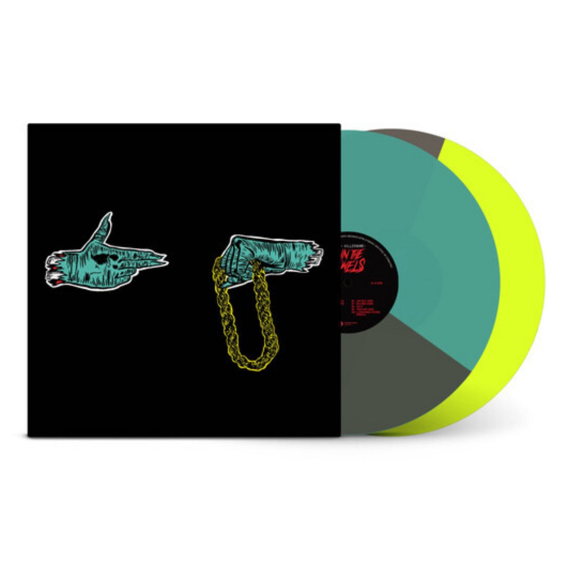 Run The Jewels: Run The Jewels - 10th Anniversary Deluxe Edition Split-Colored Vinyl 2XLP - Steadfast Records