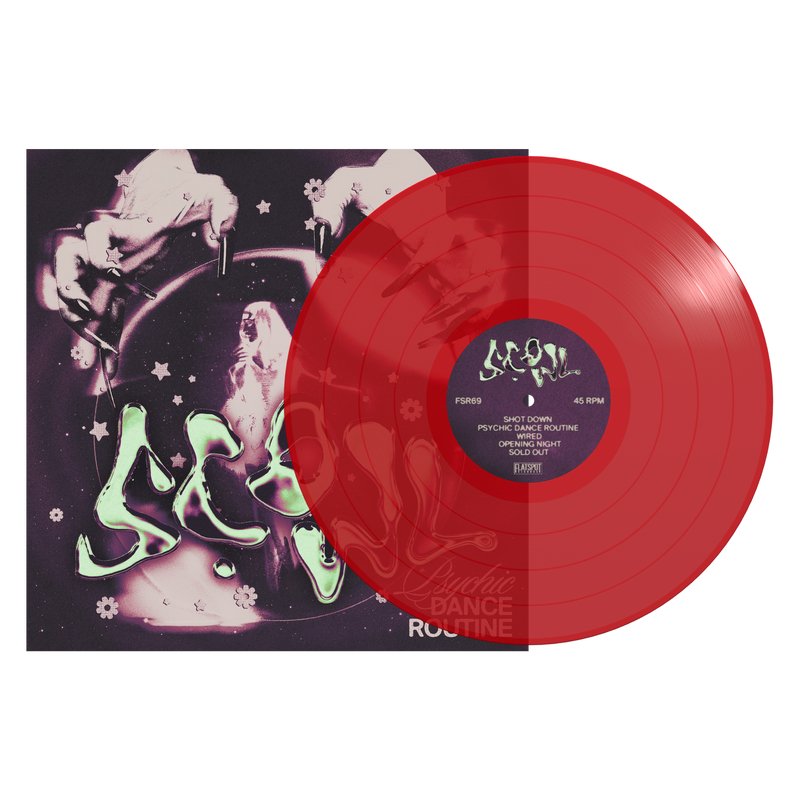 Scowl: Psychic Dance Routine: Red Vinyl - Steadfast Records