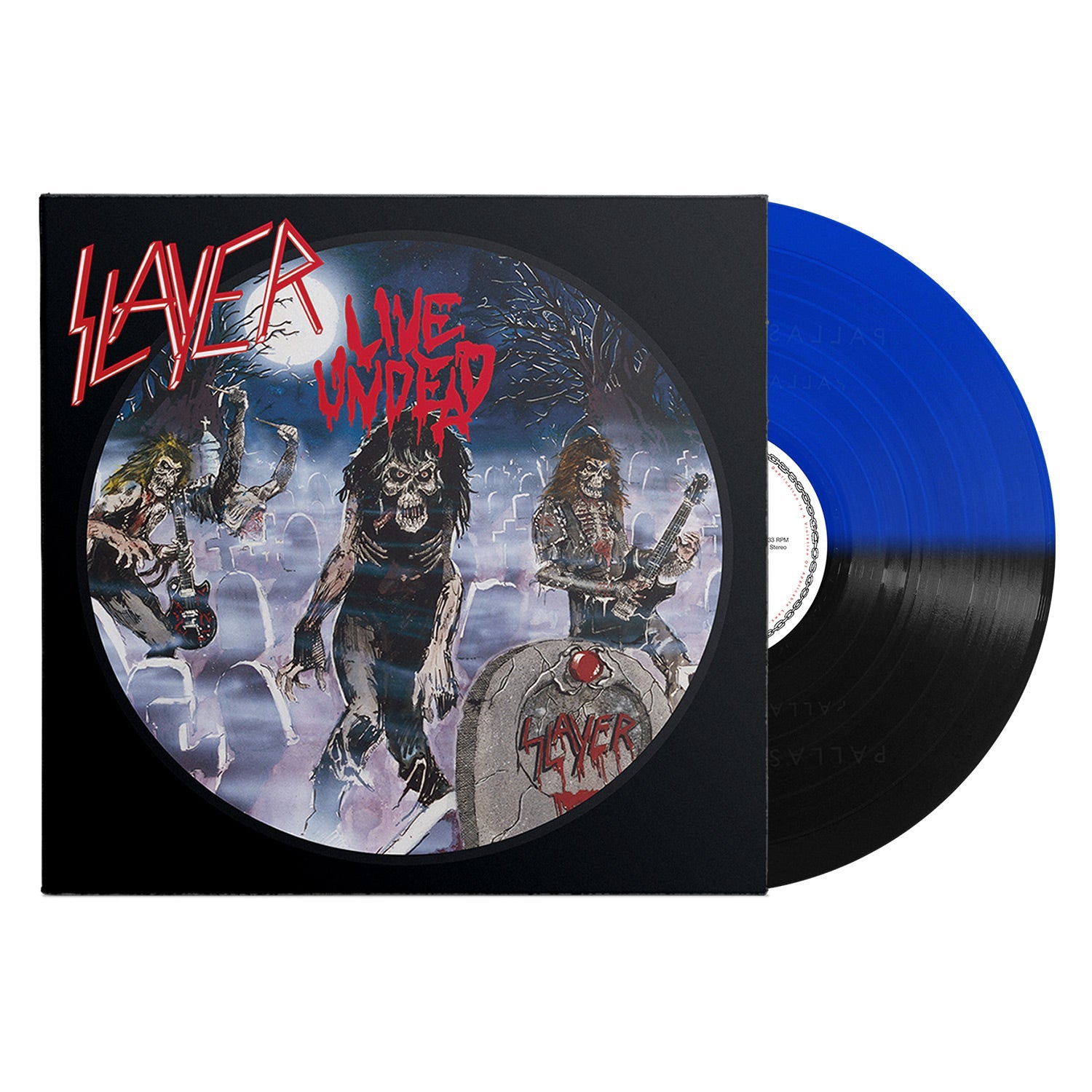 Slayer: Live Undead: Blue/Black Split Vinyl - Steadfast Records