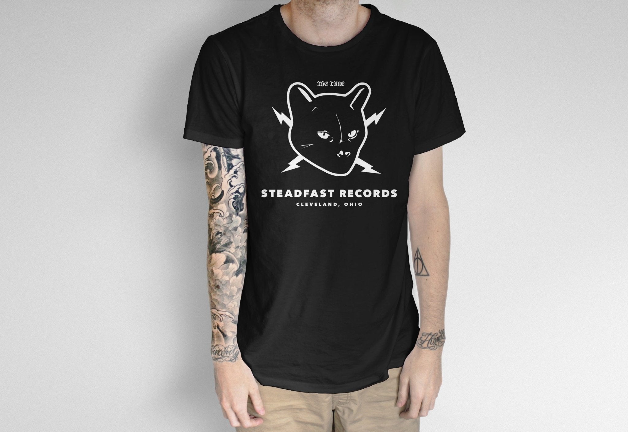 Steadfast Black Cat T-Shirt - Steadfast Records