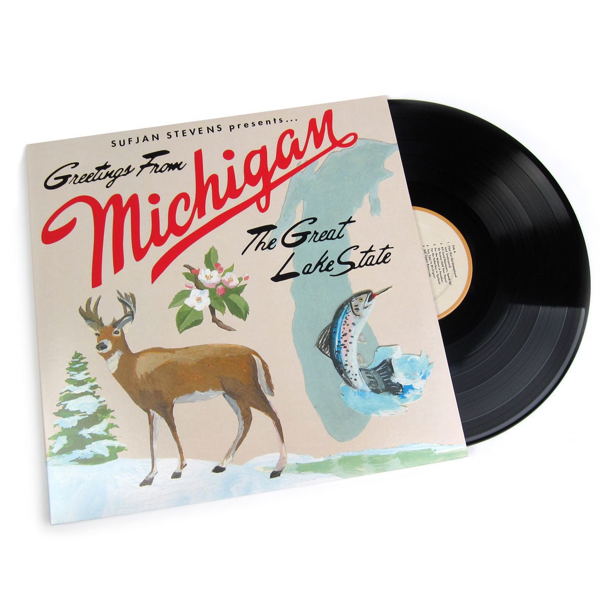 Sufjan Stevens: Michigan: 2LP Black Vinyl - Steadfast Records