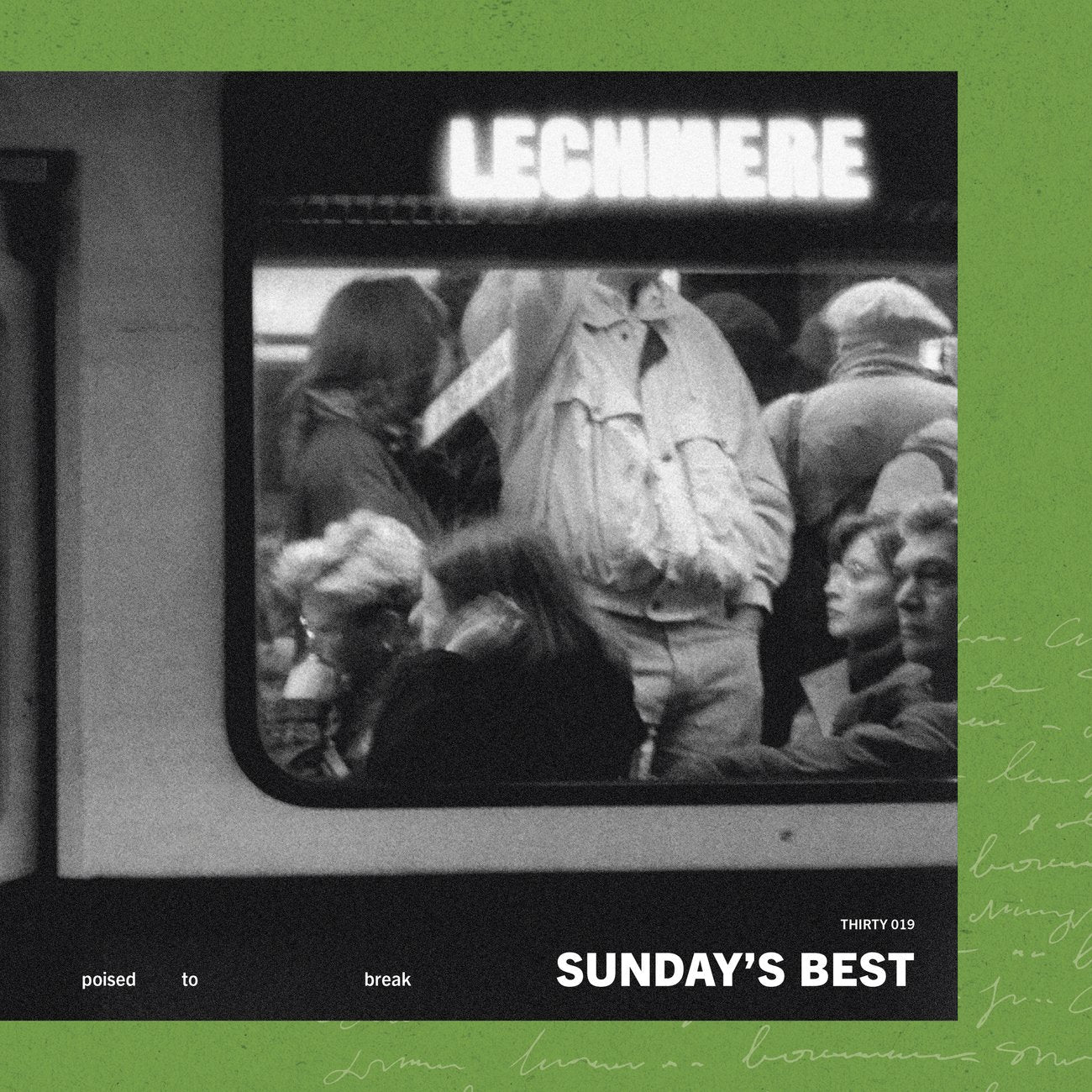 Sunday's Best: Poised to Break: Green w/Black Marble Vinyl LP (Import) - Steadfast Records