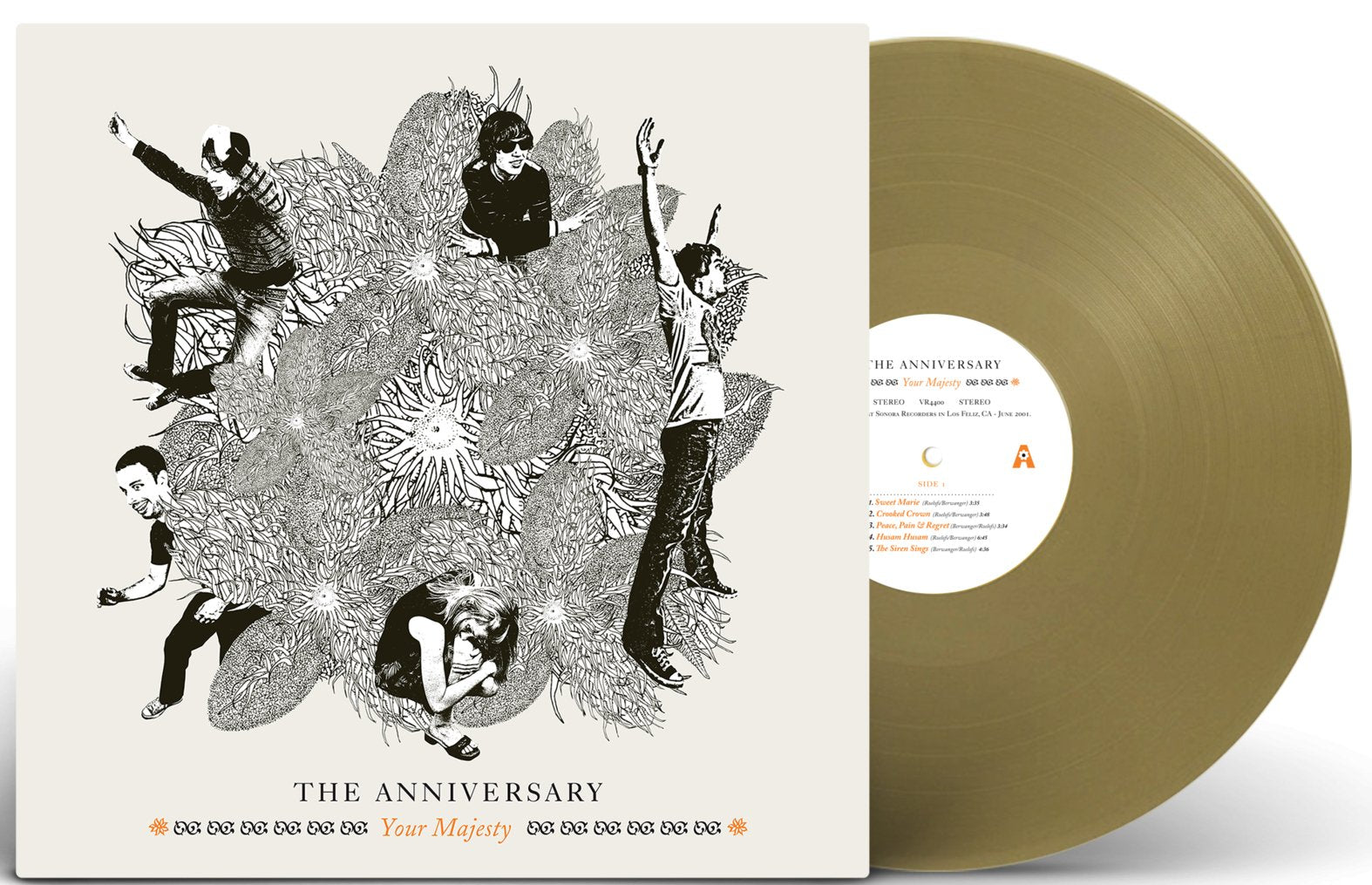 The Anniversary: Your Majesty (20th Anniversary Edition Gold Vinyl) - Steadfast Records