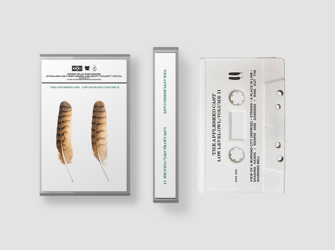 The Appleseed Cast: Low Level Owl: Volumes I + II: 2x Cassette - Steadfast Records