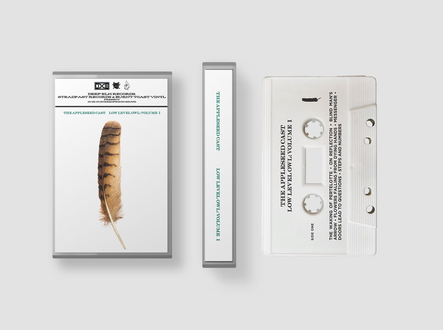 The Appleseed Cast: Low Level Owl: Volumes I + II: 2x Cassette - Steadfast Records