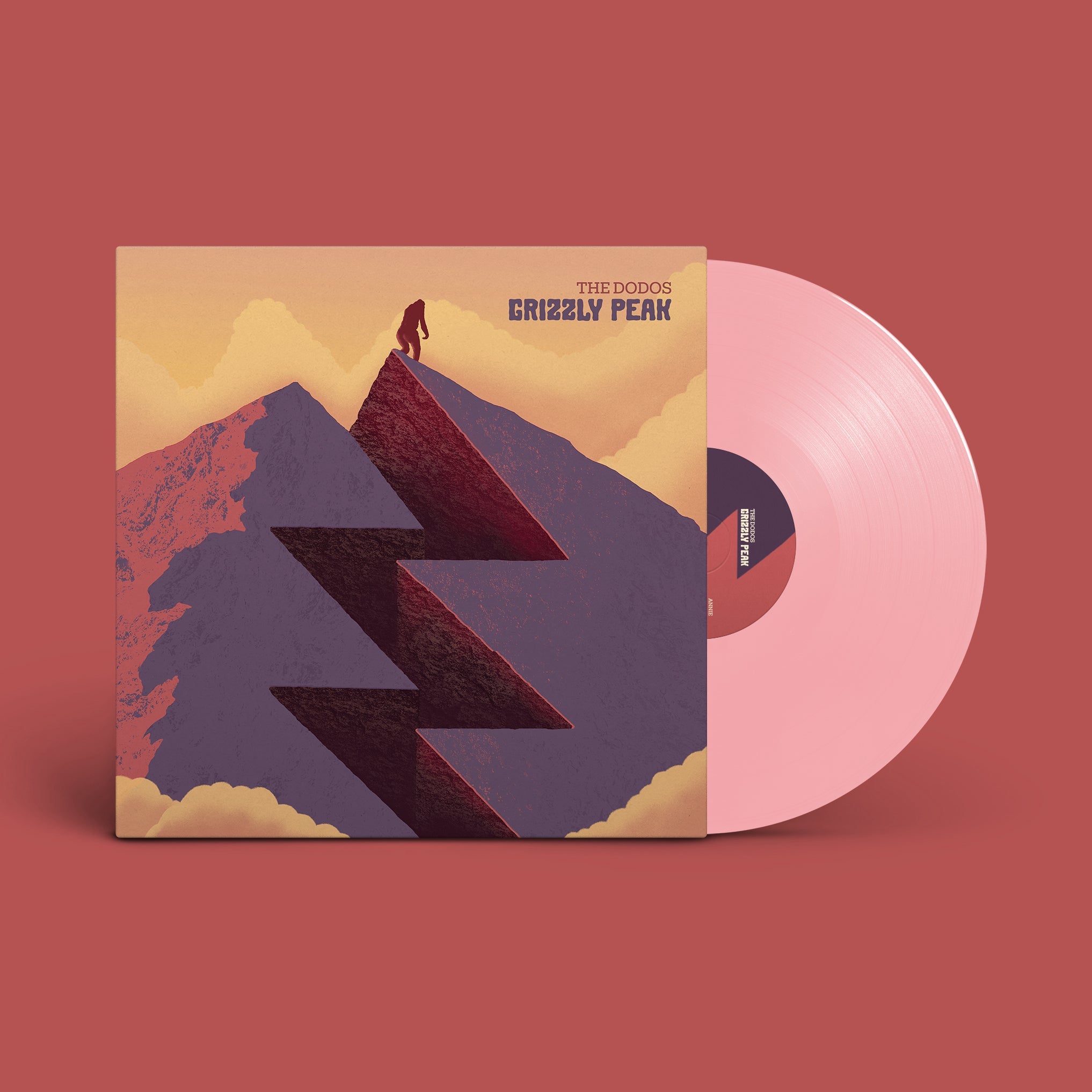 The Dodos - Grizzly Peak - Pink Vinyl - Steadfast Records