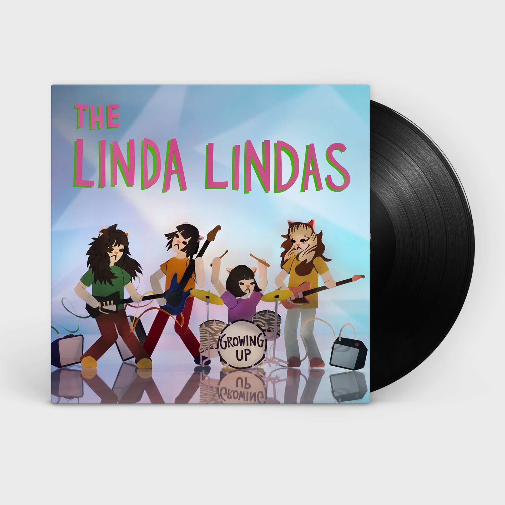 The Linda Lindas: Growing Up: Black Vinyl - Steadfast Records