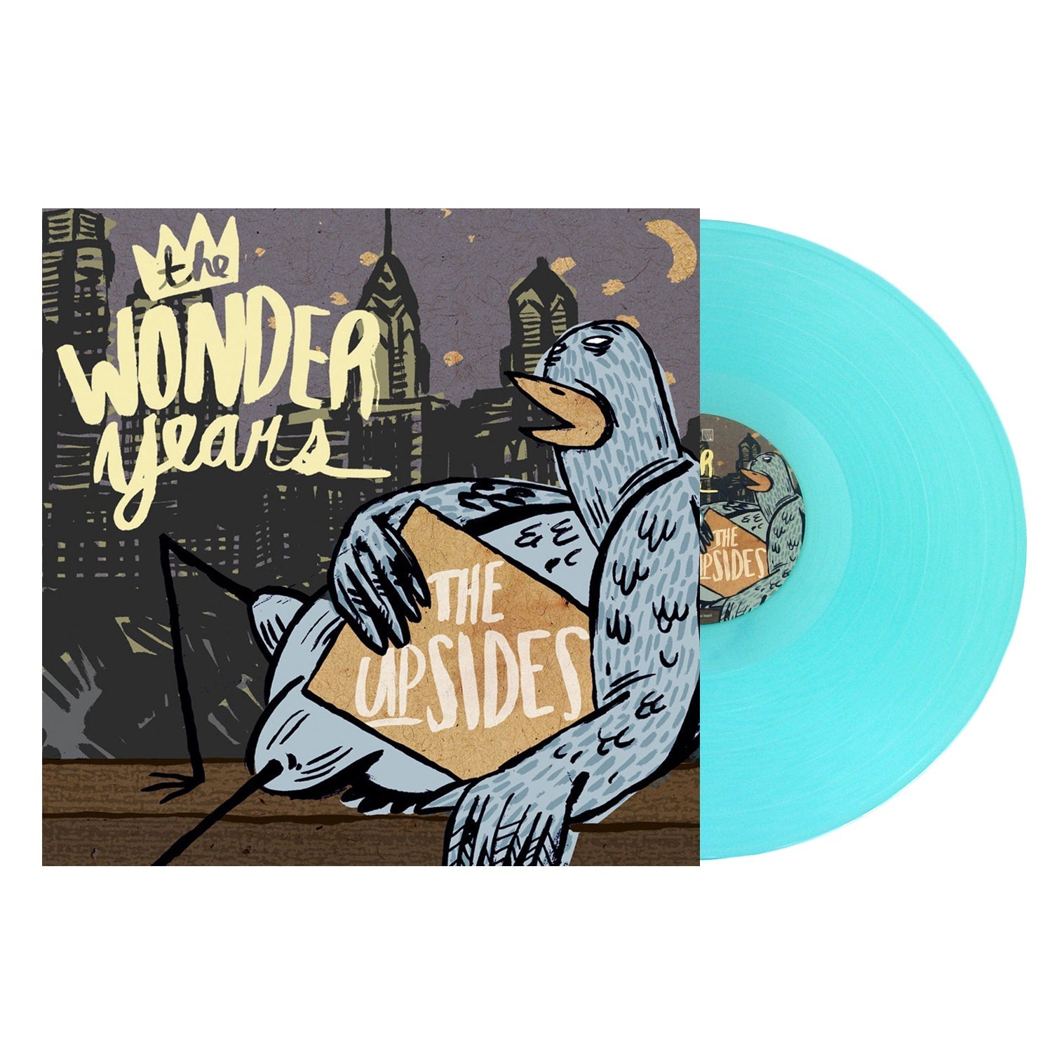 The Wonder Years: The Upsides: Transparent Blue Vinyl - Steadfast Records