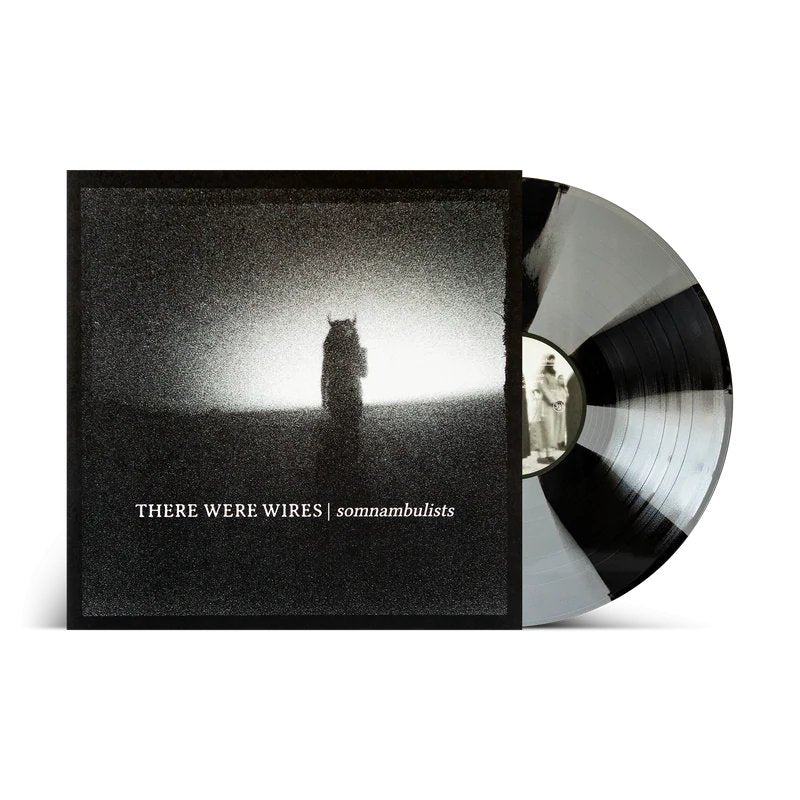 There Were Wires: Somnambulists: LP - Black/Silver Pinwheel - Steadfast Records