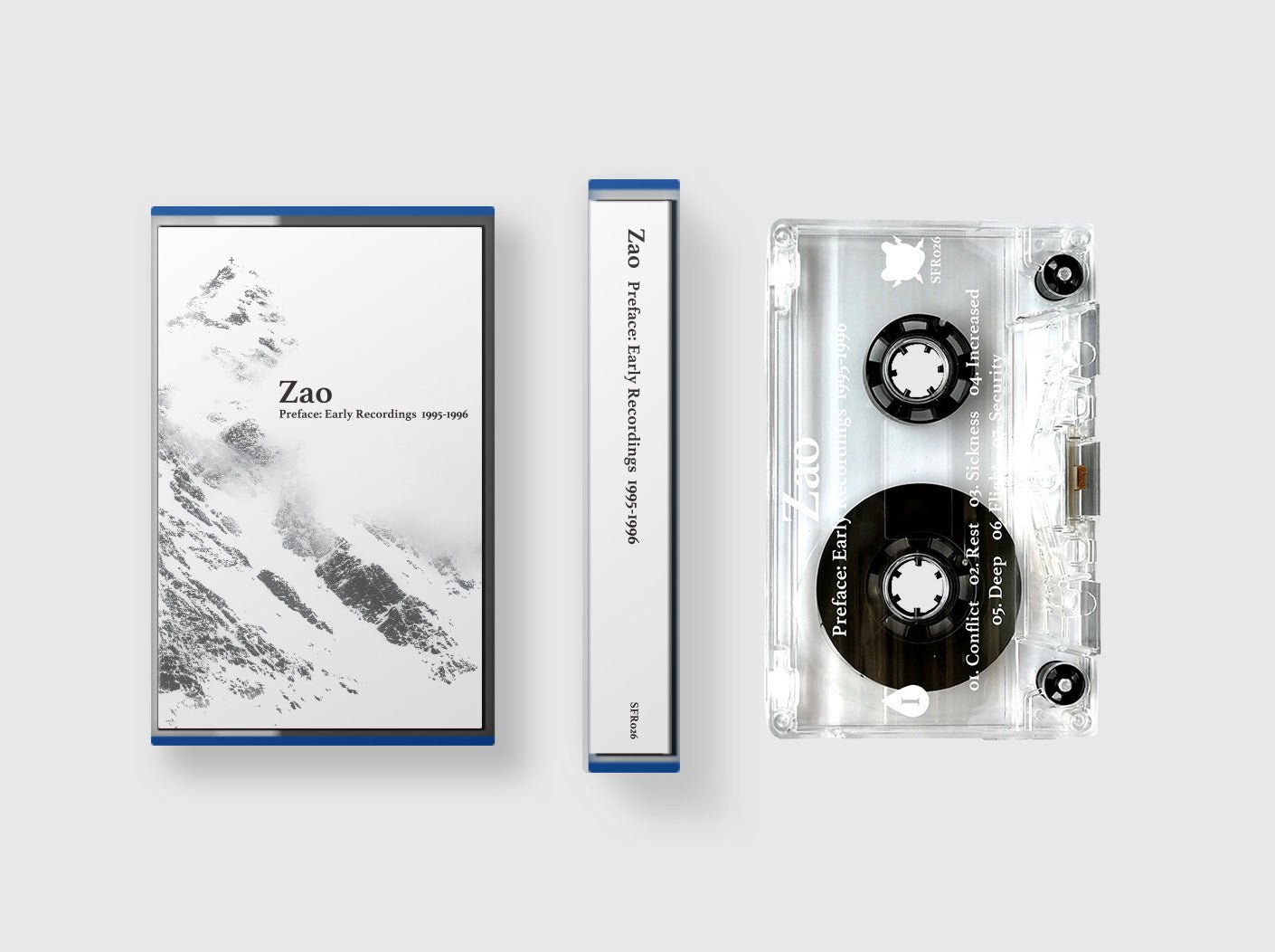 Zao: Preface: Early Recordings 1995-1996:Cassette - Steadfast Records